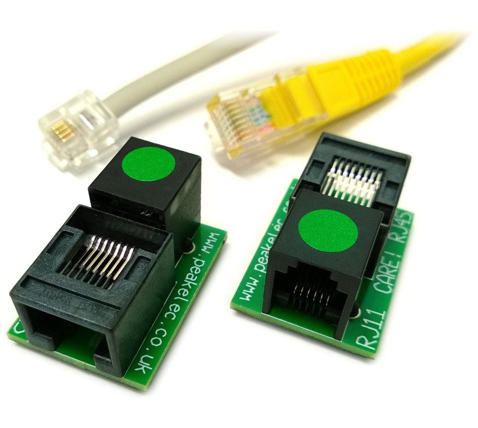 Комплект RJ11-RJ45 адаптери за Atlas IT - PEAK-BG